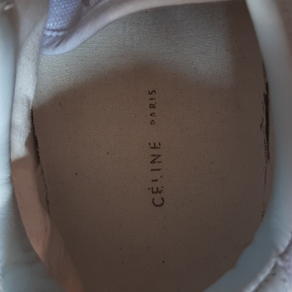 Celine white runners made in Spain 39 - Picture 2 of 12